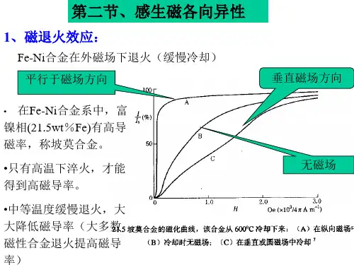 磁性物理 感生磁各向异性