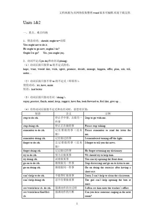 上海牛津英语八年级上册