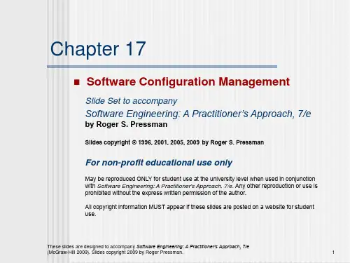 《软件工程-实践者的研究方法》chapter_17