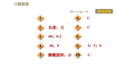 教科版九年级全一册物理习题课件第五章5.3等效电路