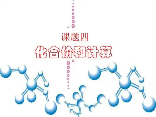 化合价和计算2013