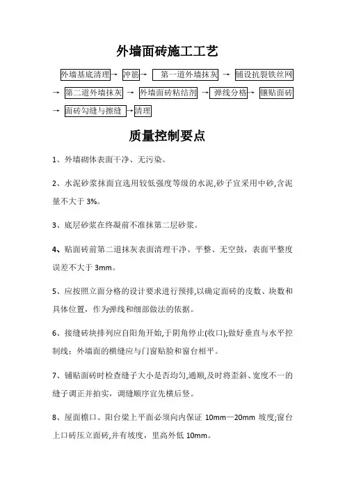 土建工艺流程图
