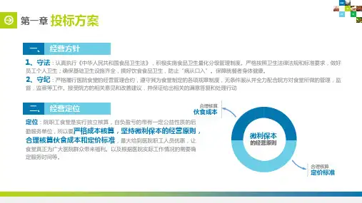 框架完整内容完整食堂投标讲课PPT课件
