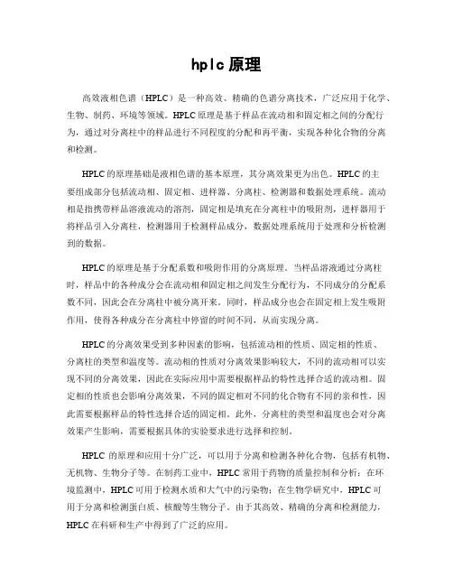 hplc原理
