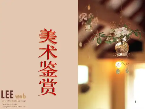 人美版高中美术必修《美术鉴赏》第1课培养审美的眼睛--美术鉴赏及其意义(课件)(5)
