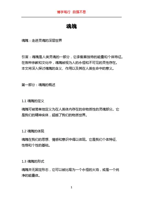 魂魄_精品文档