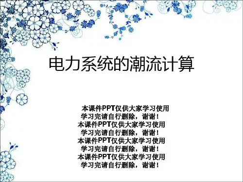 电力系统的潮流计算