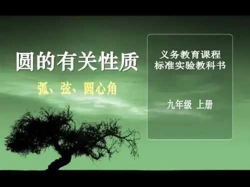 《圆的有关性质》圆PPT课件3 (共12张PPT)
