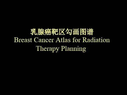 乳腺癌靶区勾画图谱