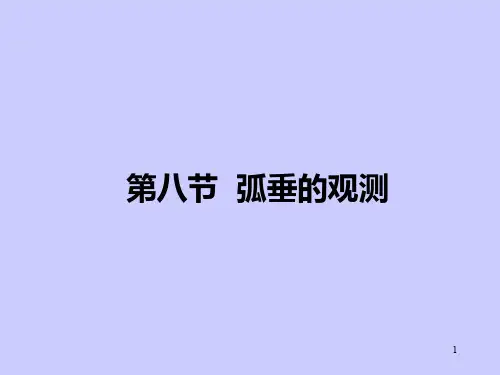 弧垂的观测PPT课件