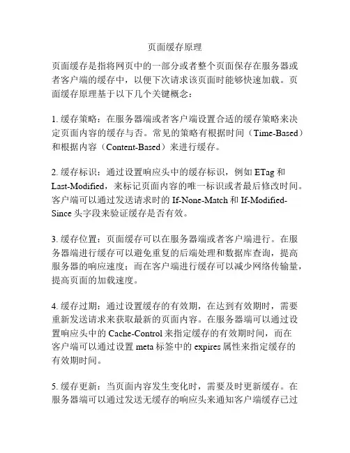 页面缓存原理