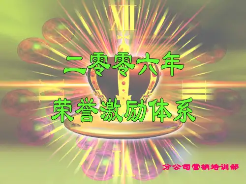 荣誉体系