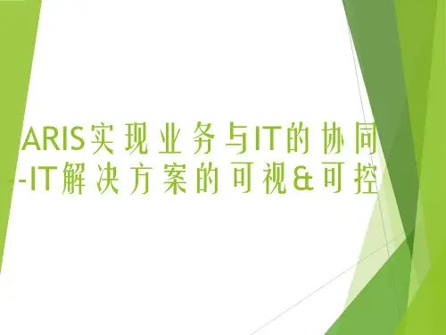ARIS实现业务与IT的协同