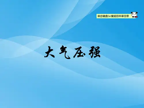 大气压强ppt50 人教版优质课件优质课件