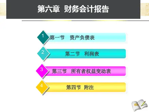 2019初级会计实务 第六章：财务报表-资产负债表