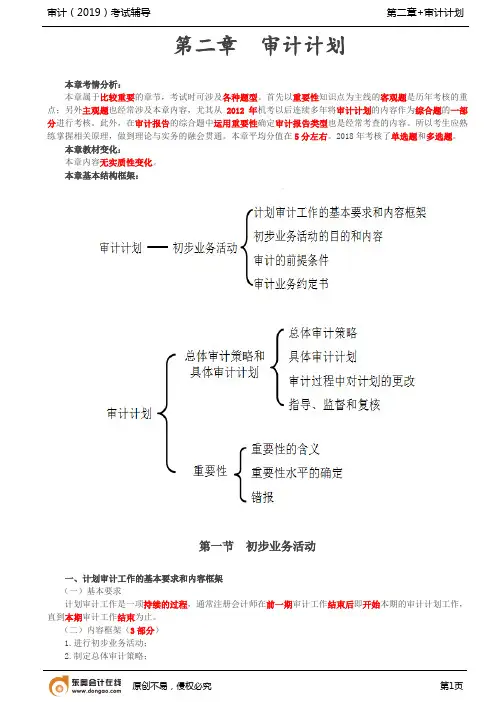 【实用文档】初步业务活动