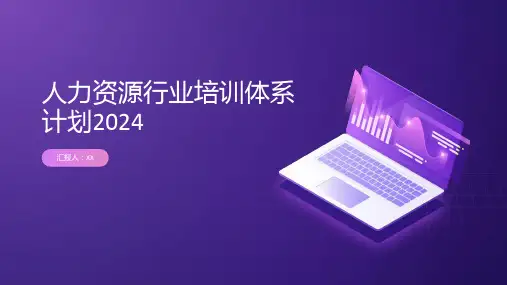 人力资源行业培训体系计划2024