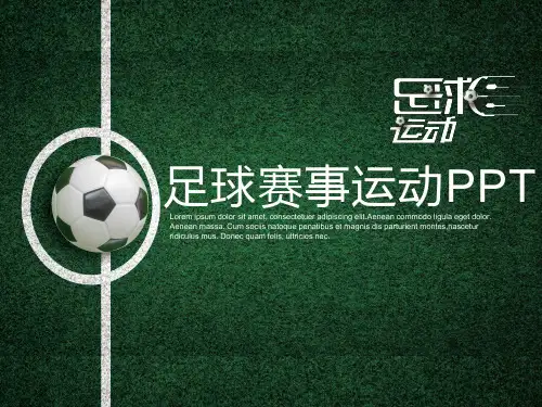 2018足球世界杯主题PPT模板26