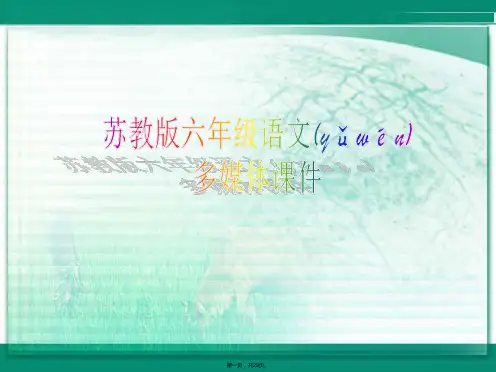 六年级下册语文课件-18《广玉兰》｜苏教版 (共28张)