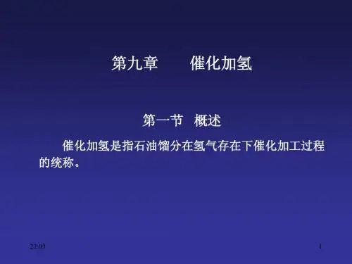 14-催化加氢过程