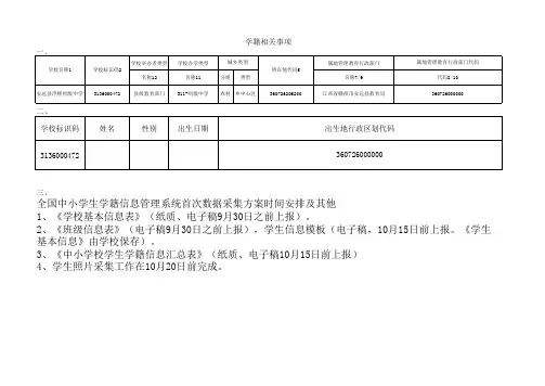 学校标识码
