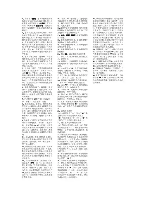 透视学