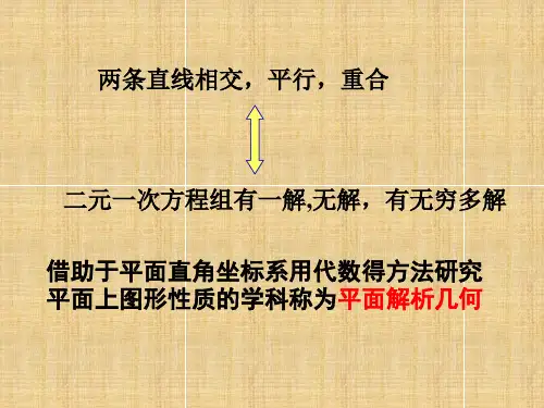 沪教版(上海)数学高二下册-12.1曲线和方程(课件)