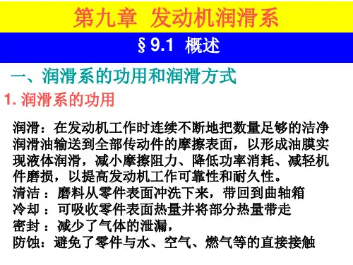 发动机润滑系