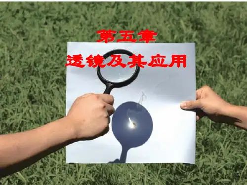 《透镜及其应用》复习课件