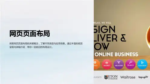 《网页页面布局》课件