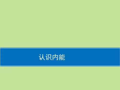 2020-2021学年沪粤版九年级物理 12.1认识内能  12.2热量与热值