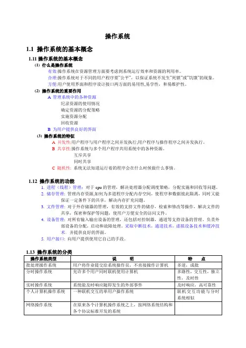 第3章 操作系统