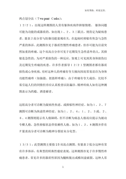 mmpi两点划分法