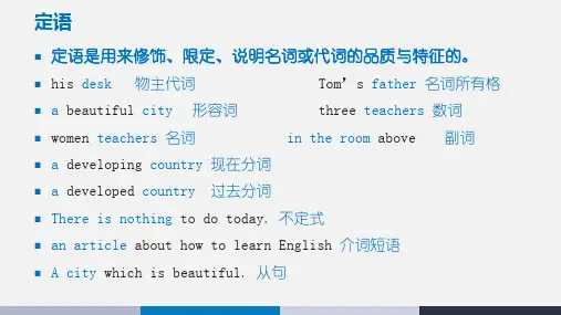 专升本英语定语从句ppt课件