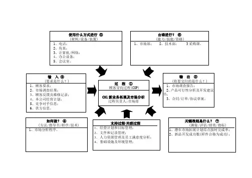 TS16949质量体系22个过程乌龟图