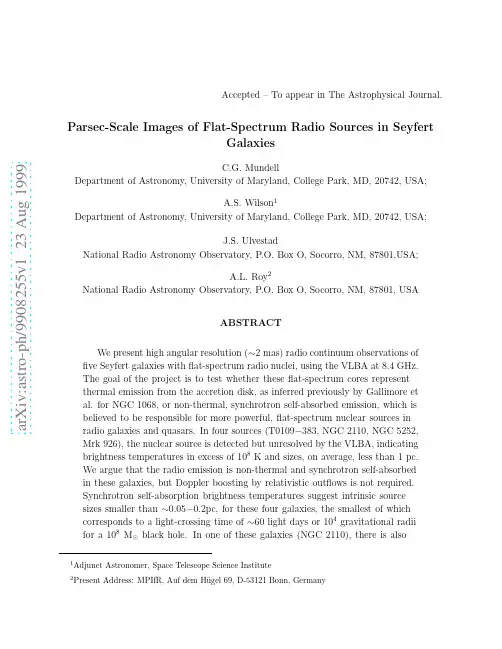 Parsec-Scale Images of Flat-Spectrum Radio Sources in Seyfert Galaxies