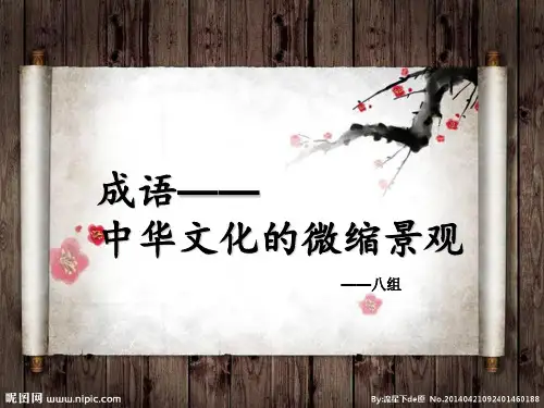 成语 ppt课件