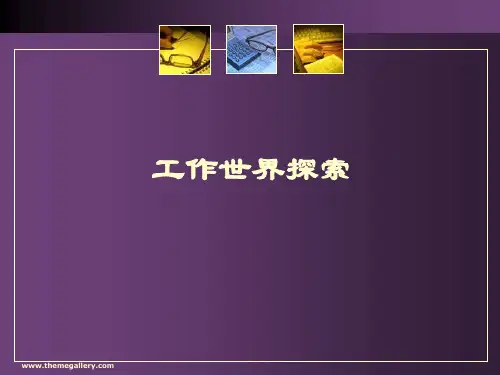 工作世界探索
