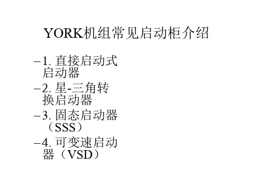 约克VSD变频器原理知识课件