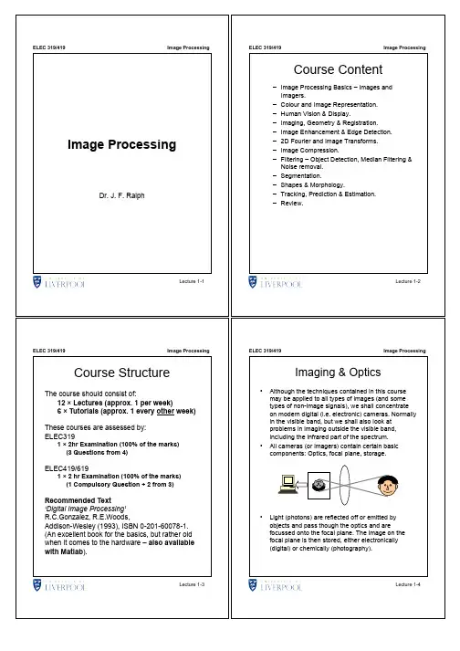 图像处理(Image processing)