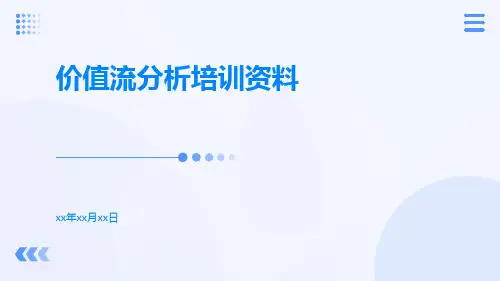价值流分析培训资料