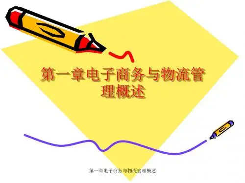 电子商务与物流管理概述