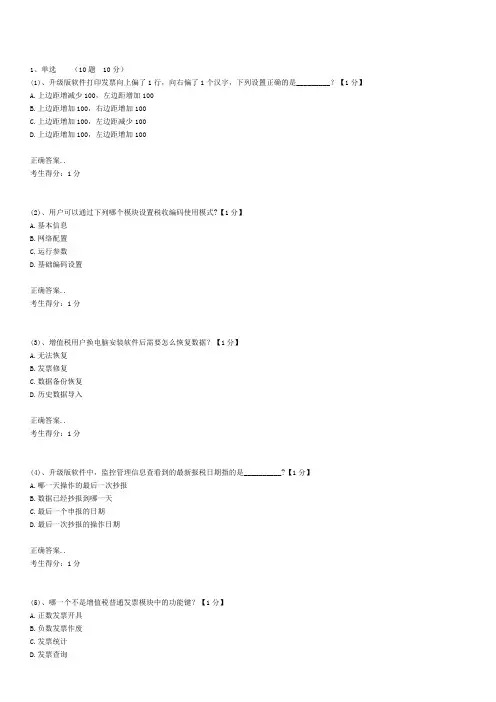百望综合业务考核系统-总参考试160608