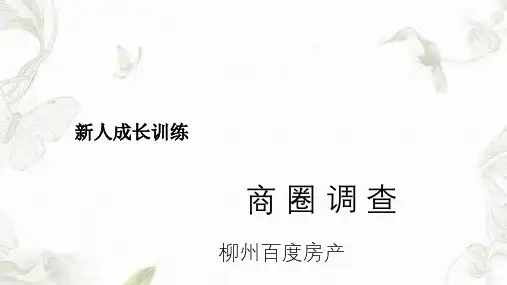 商圈定义PPT课件