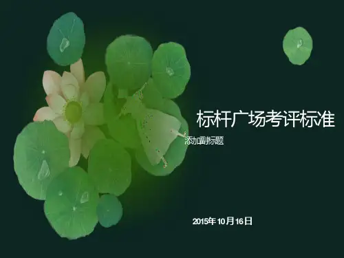 万达广场商业物业现场品质标准