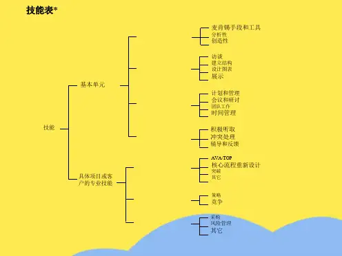 麦肯锡内部培训+咨询顾问必备宝典-技能表(“客户”相关文档)共7张