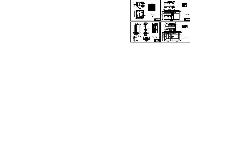 地下式100立方矩型清水池总布置图纸设计