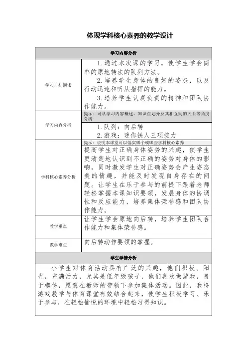 【作业表单】体现学科核心素养的教学设计 (160)