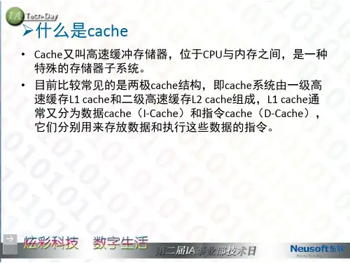 Cache基础知识介绍
