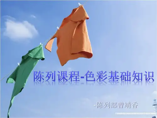 服饰陈列色彩搭配.pptx
